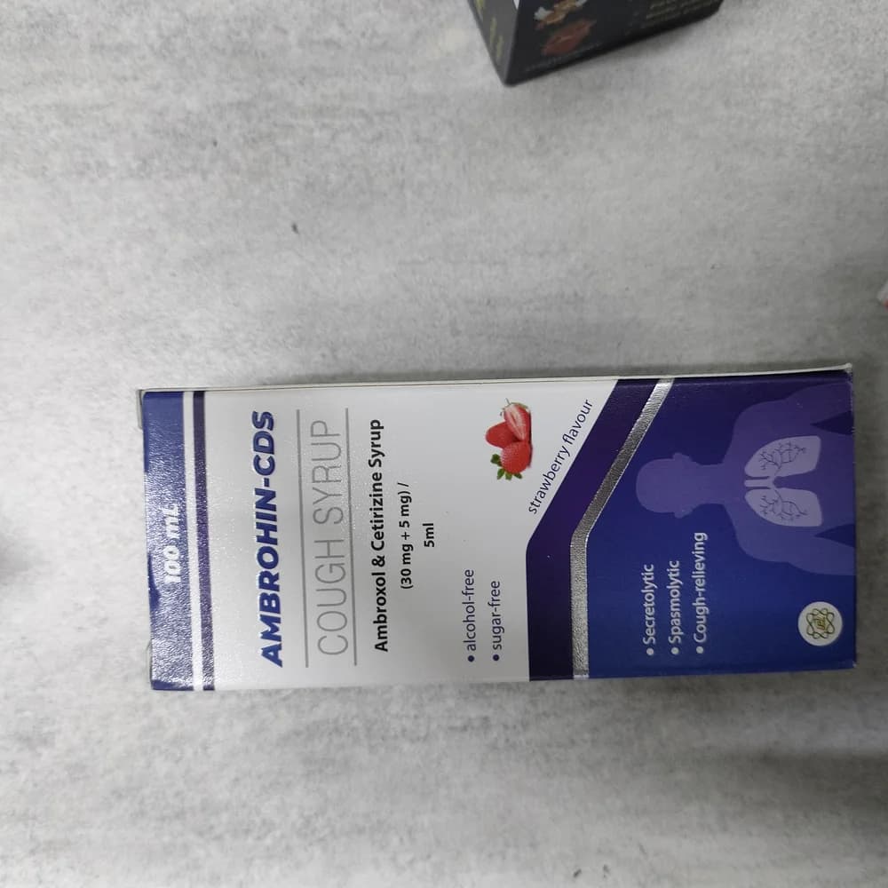Ambrohin-CDS 30 mg + 5 mg / 5 mL