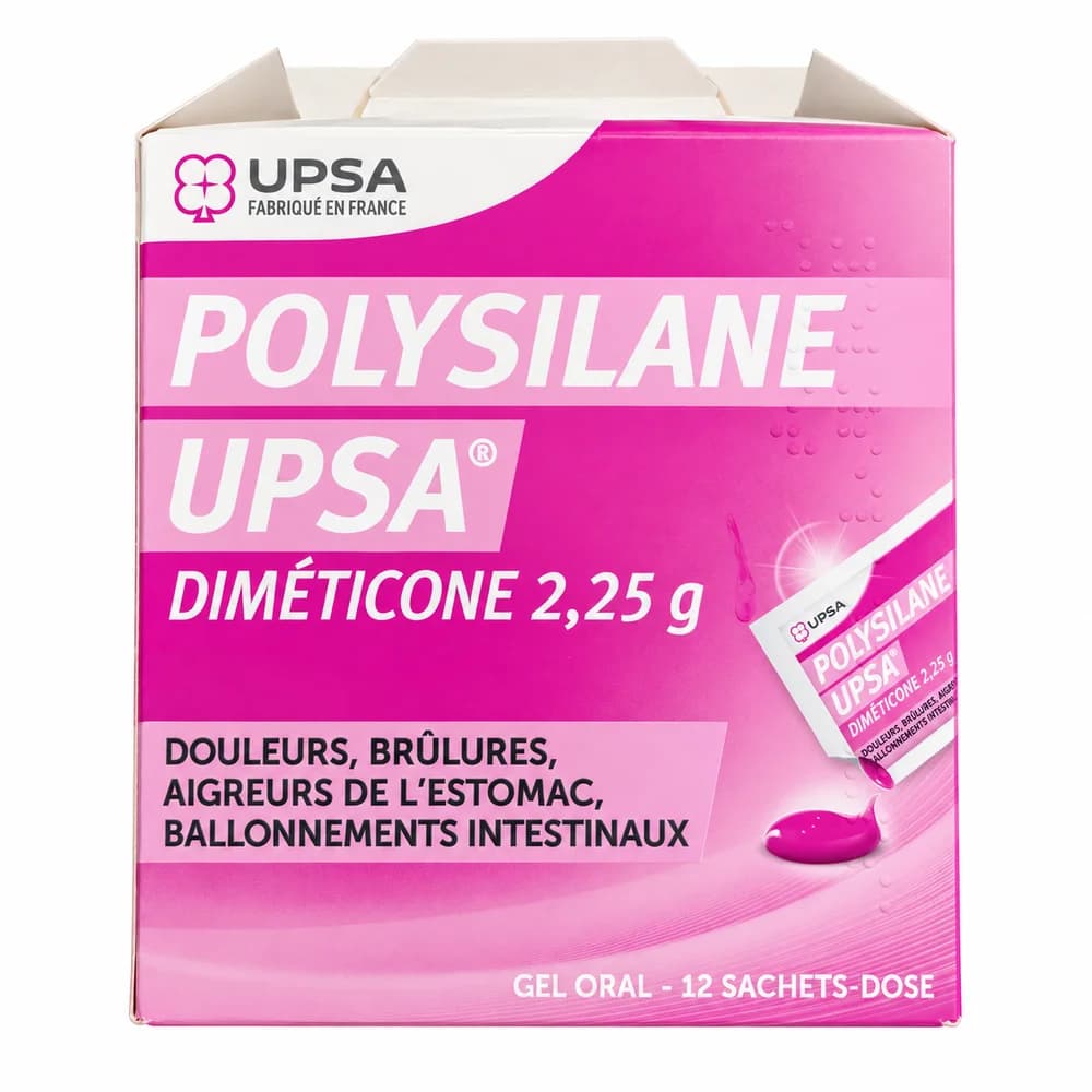 POLYSILANE UPSA Diméticone 2.25 g per 15 g sachet