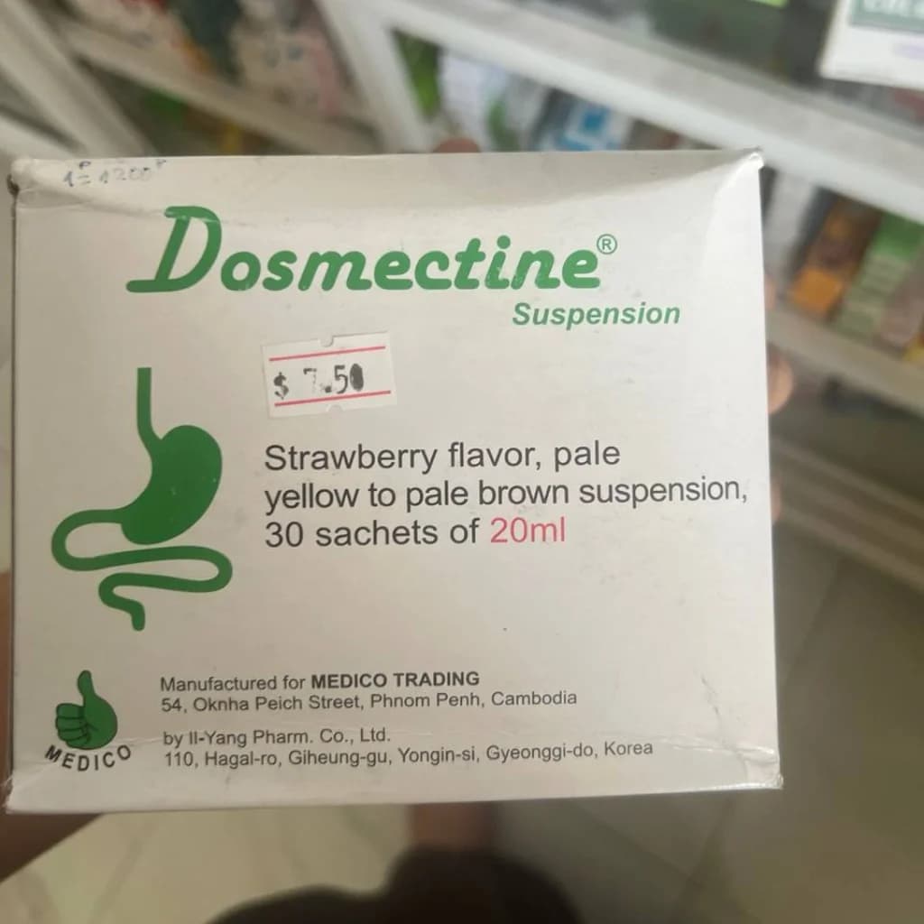 Dosmectine Not available