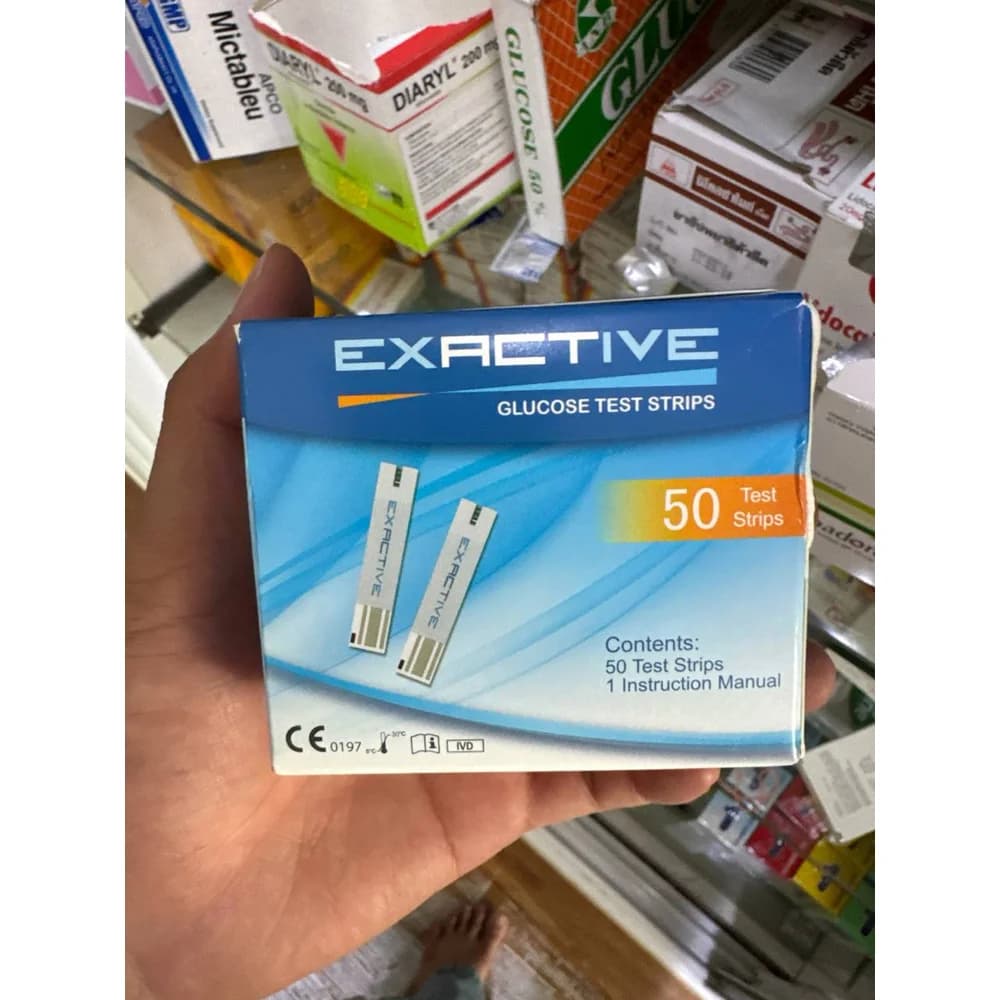Exactive Glucose test strips
