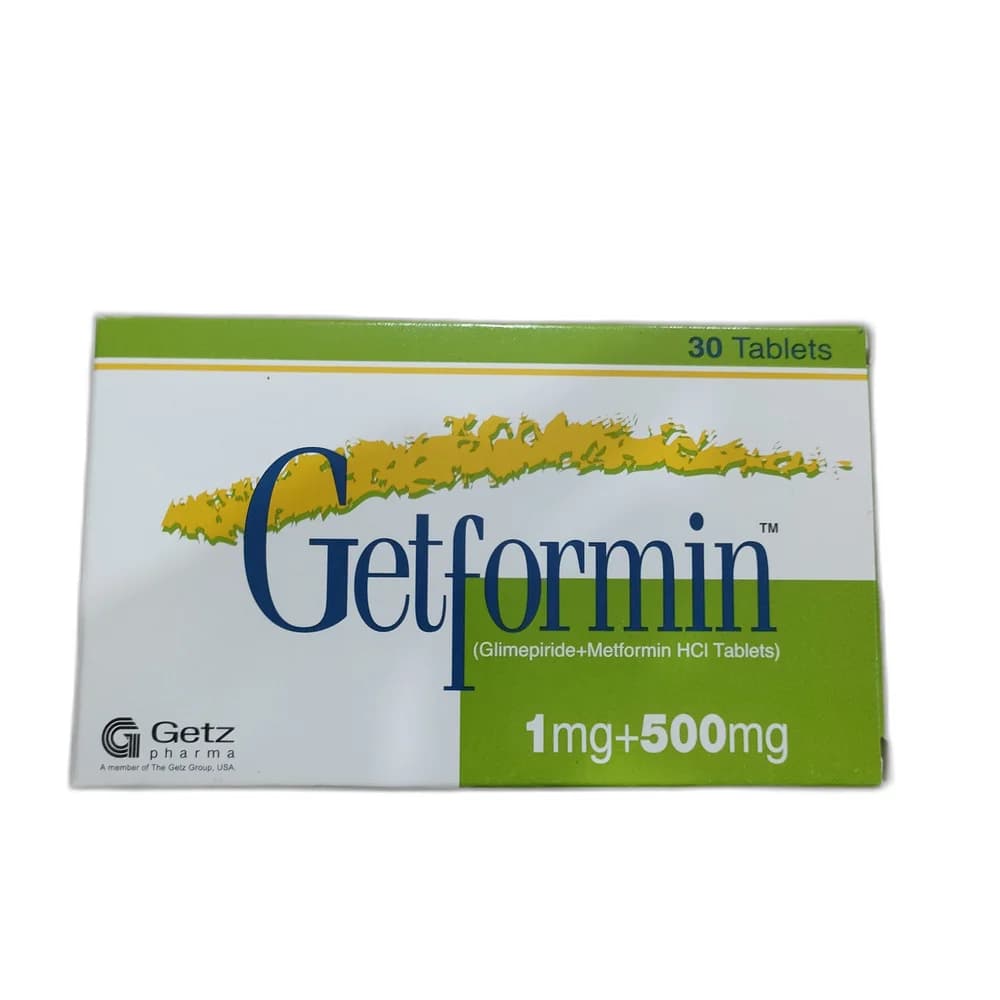 Getformin 1 mg / 500 mg