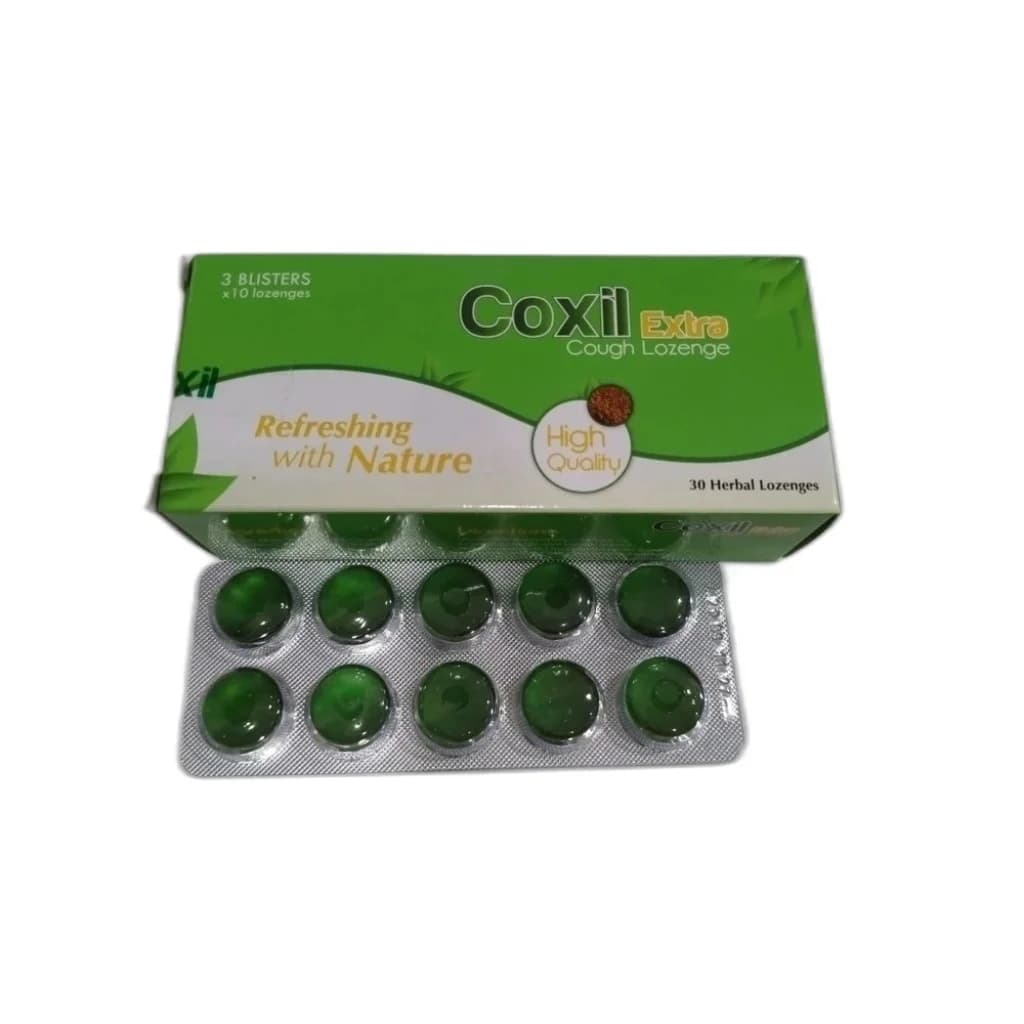 Coxil Extra (30 Herbal Lozenges) Herbal cough lozenges
