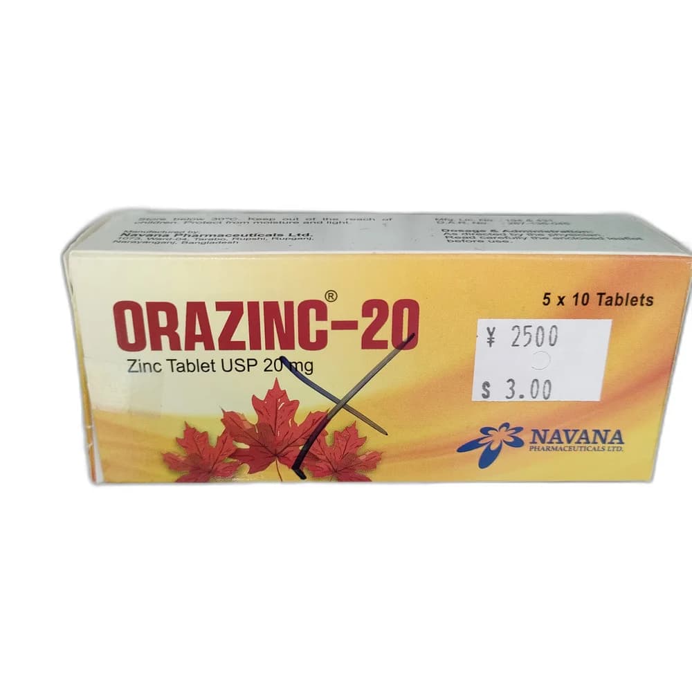 Orazinc-20 20 mg