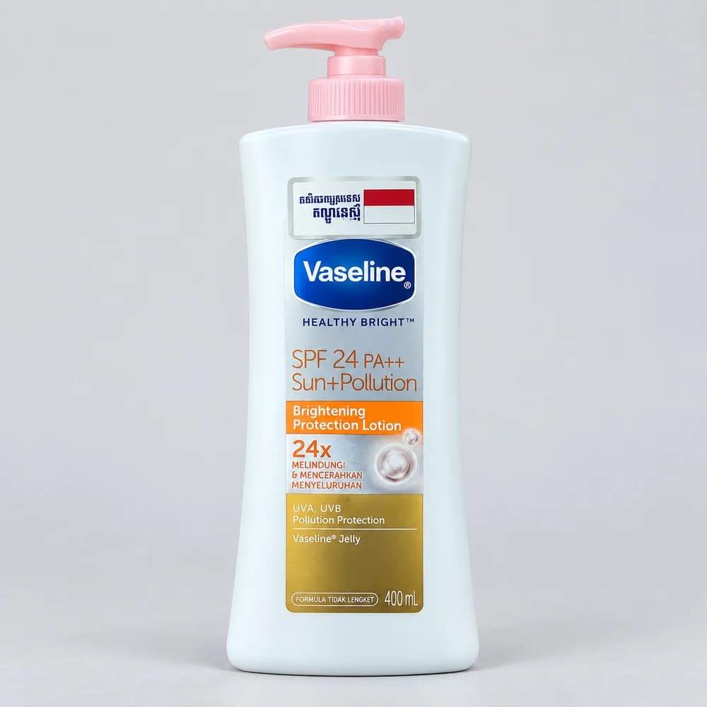 Vaseline Healthy Bright SPF 24 PA++ Sun + Pollution 400 ml