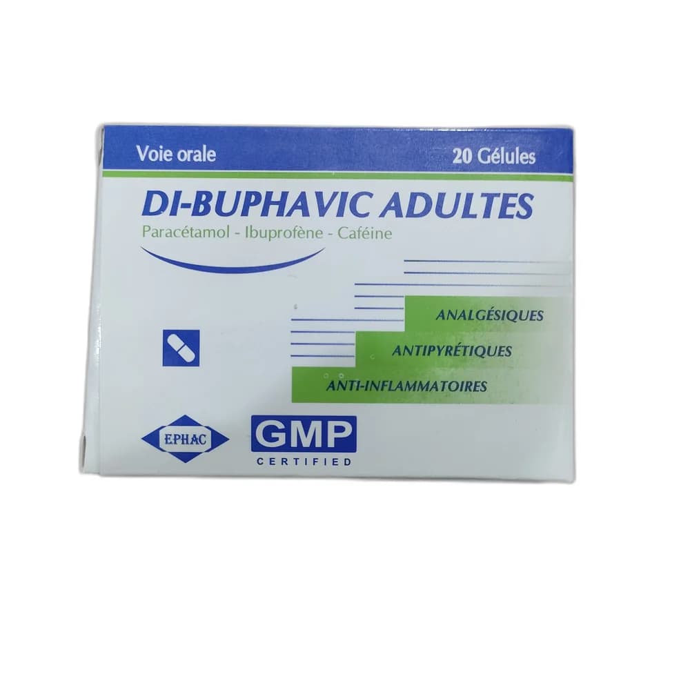 Di-Buphavic Adultes 300 mg / 200 mg / 20 mg