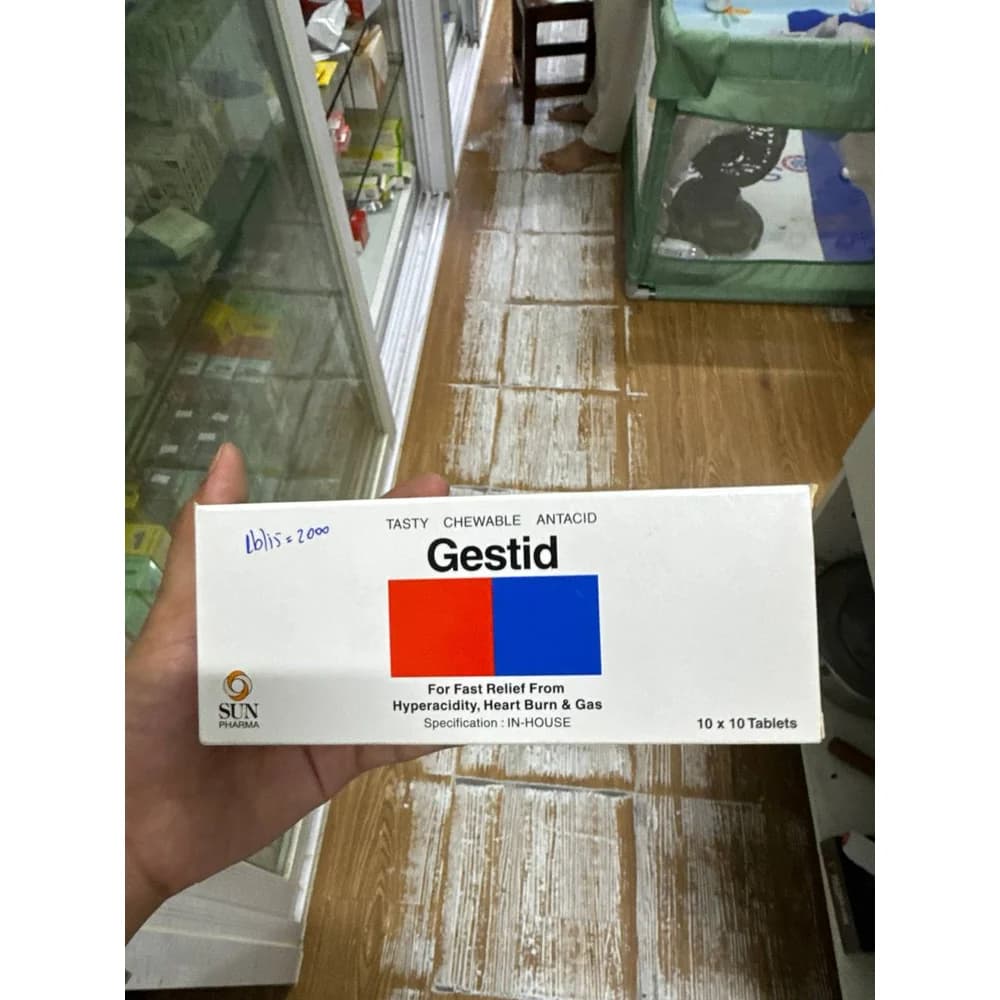 Gestid Chewable antacid tablets