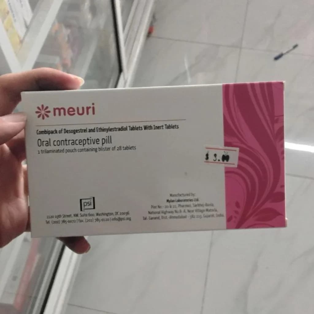 Meuri Oral Contraceptive Pill Not available