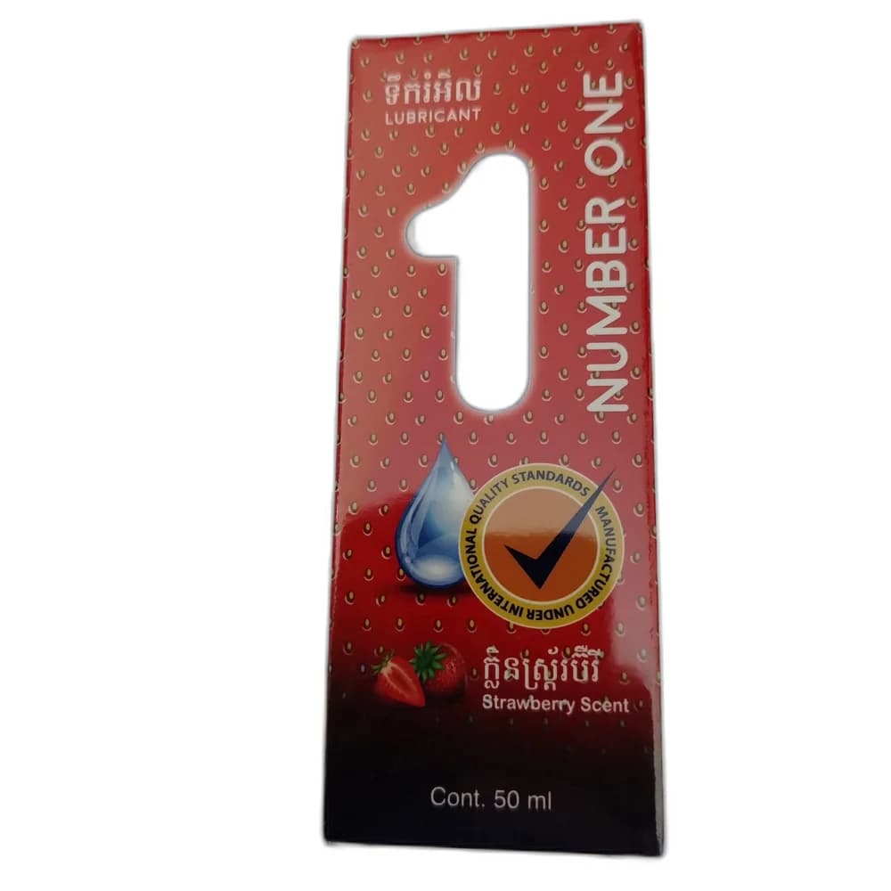Number One Lubricant Strawberry 50ml