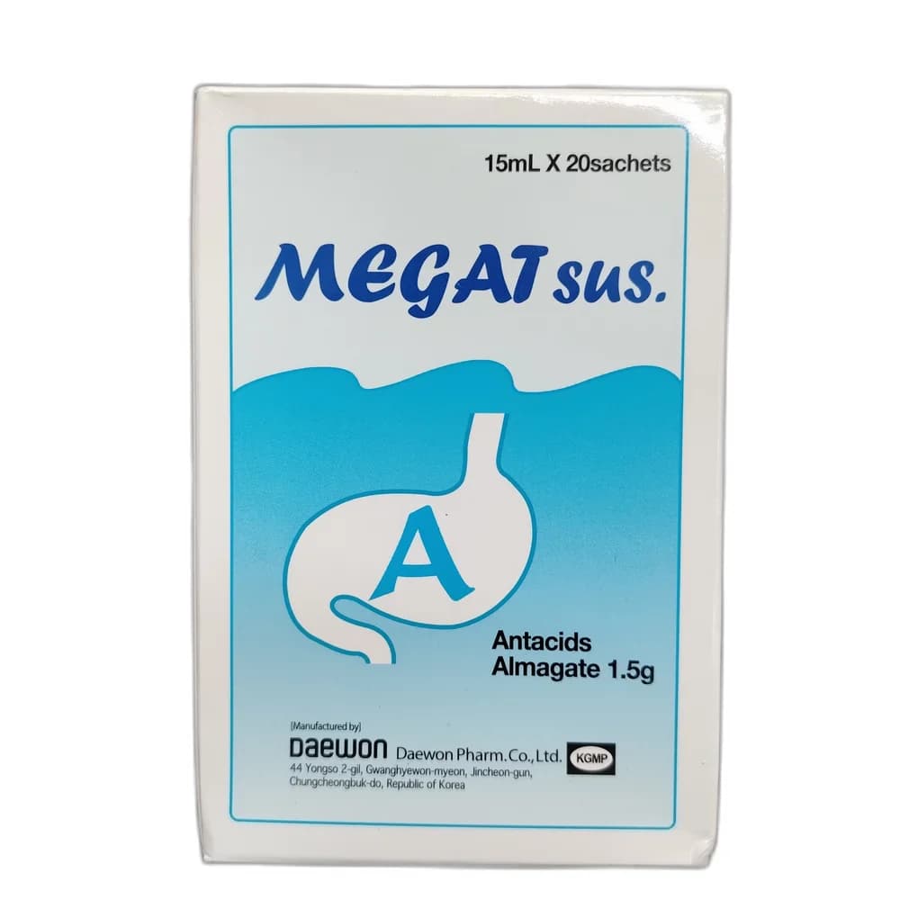 Megat Sus Almagate 1.5 g per 15 mL sachet