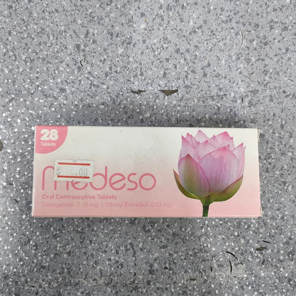 Medeso Desogestrel 0.15 mg / Ethinyl Estradiol 0.03 mg