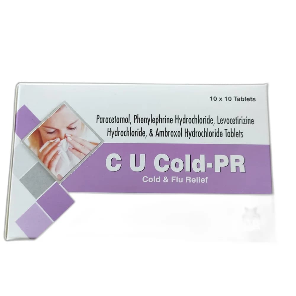 C U Cold-PR 500 mg / 5 mg / 5 mg / 30 mg