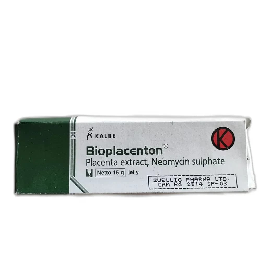 Bioplacenton Placenta extract 10% / neomycin sulfate 0.5% per gram