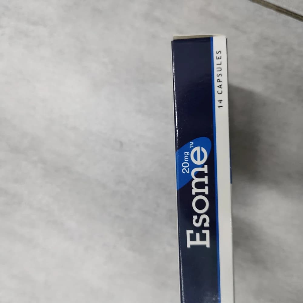 Esome 20mg Esomeprazole 20 mg per capsule