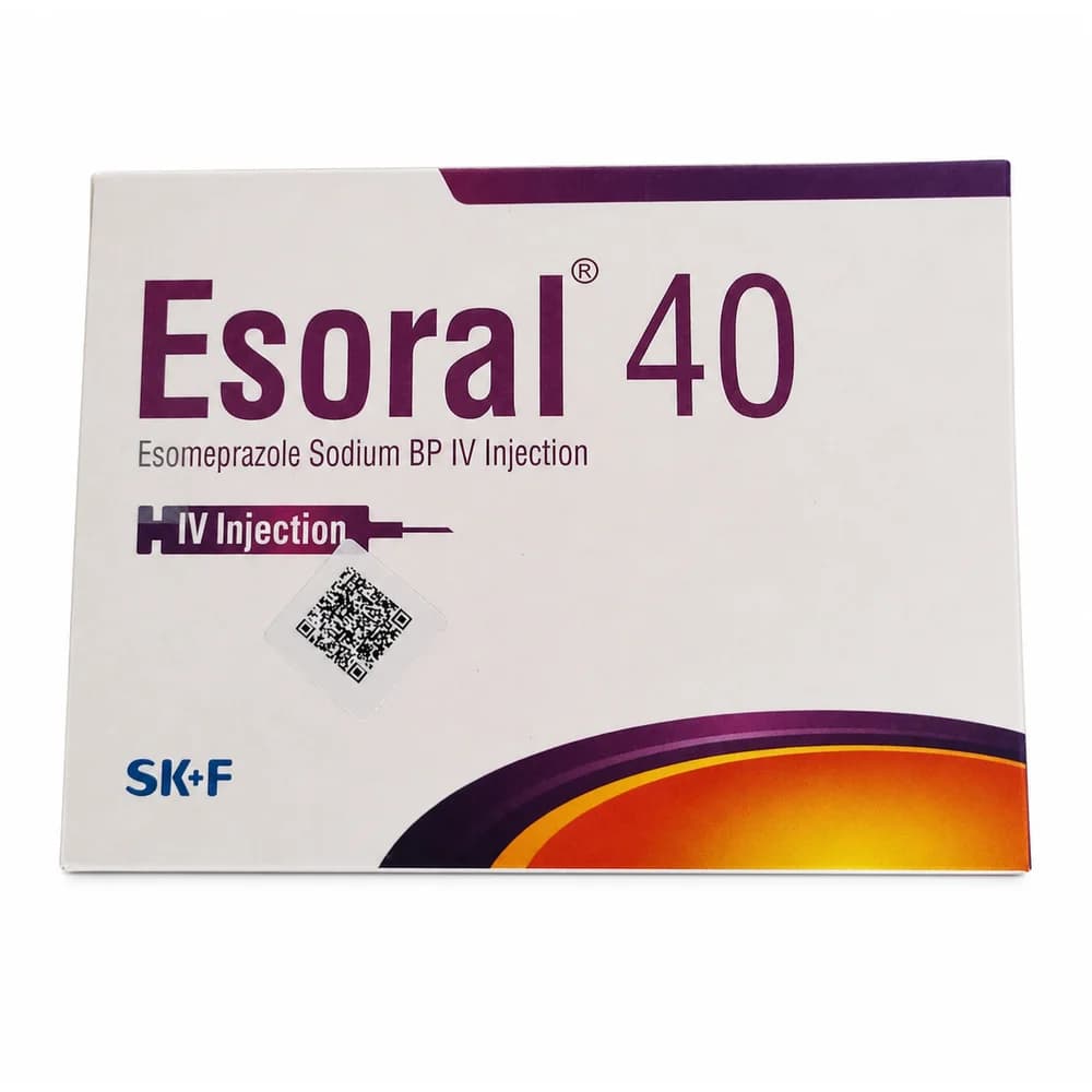 Esoral Esomeprazole 40 mg IV injection