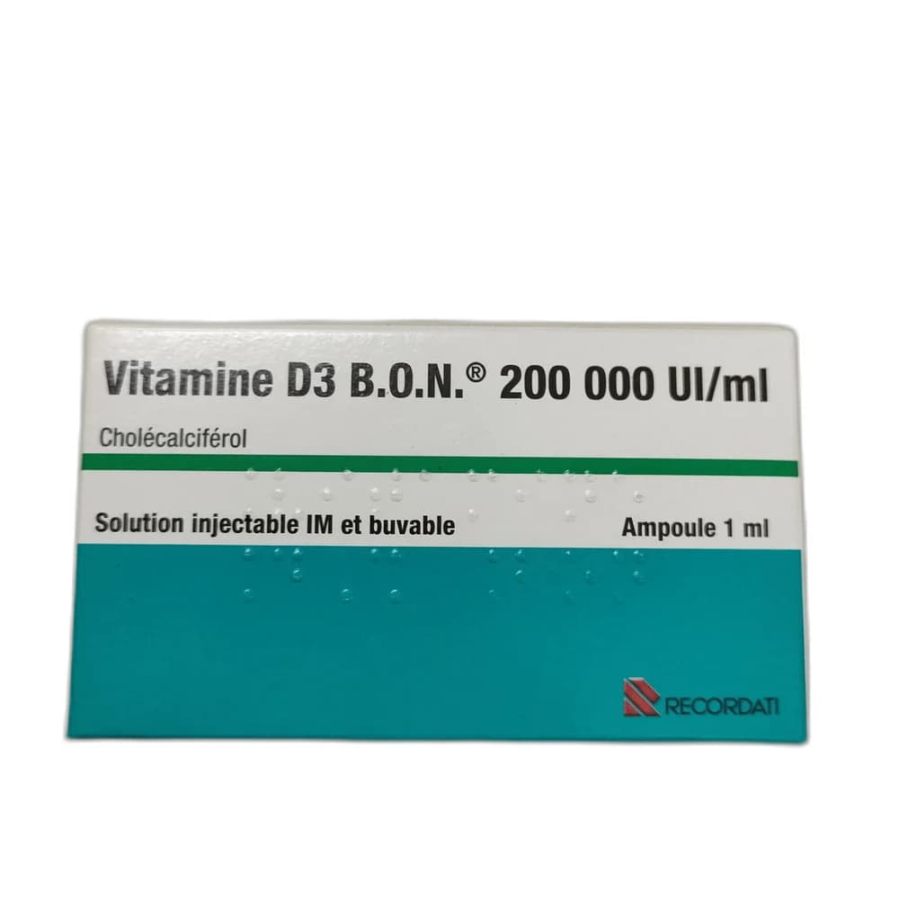 Vitamine D3 B.O.N. 200,000 UI/ml