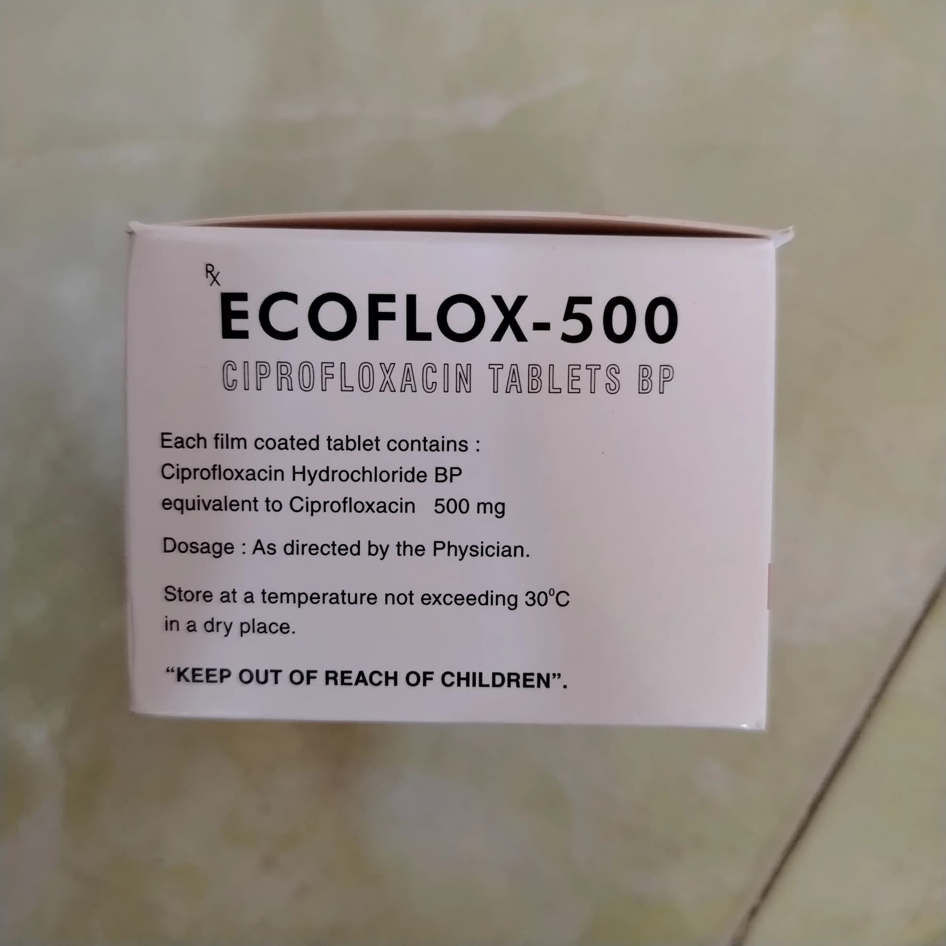 Ecoflox-500 500 mg