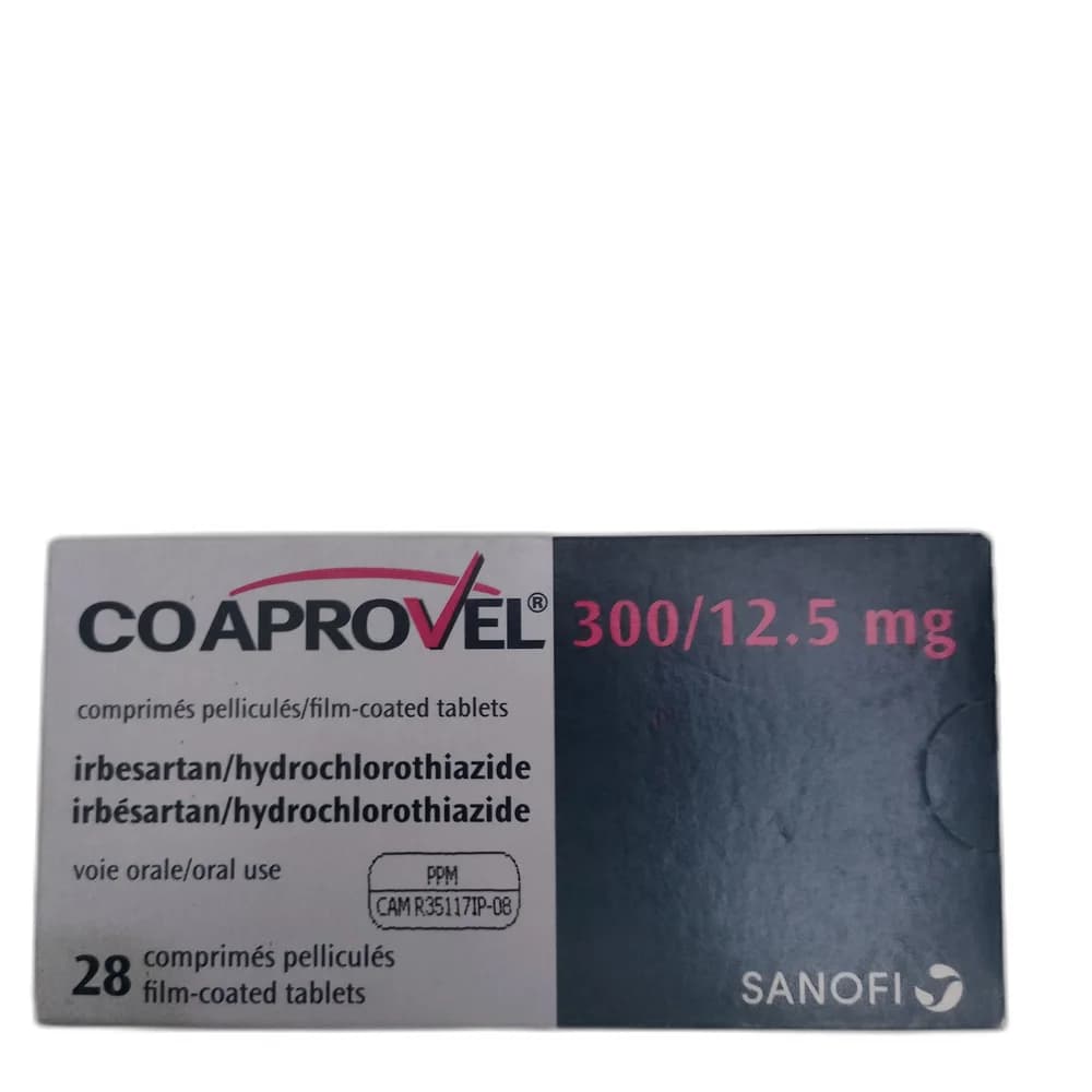 COAPROVEL 300/12.5 mg 300 mg / 12.5 mg