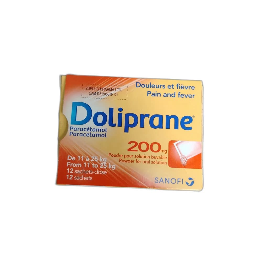 Doliprane 200 mg