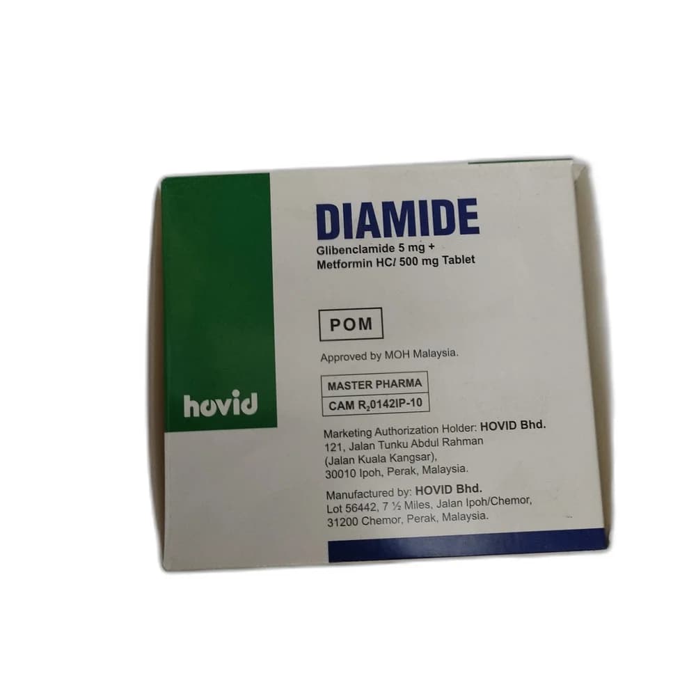 Diamide 5 mg / 500 mg