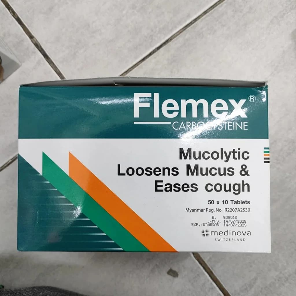 Flemex Carbocysteine 375 mg per tablet