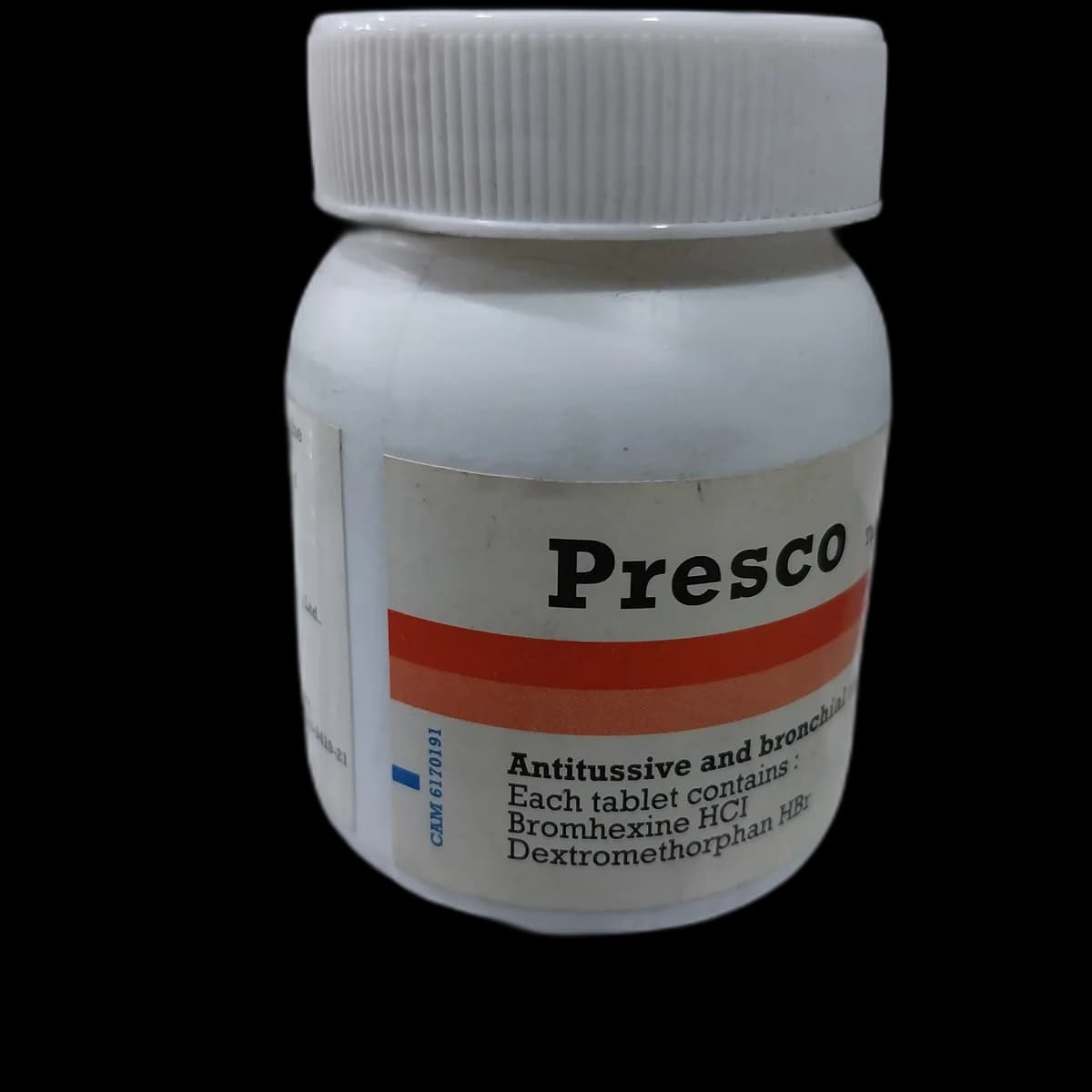 Presco Bromhexine HCl 8mg, Dextromethorphan HBr 15mg