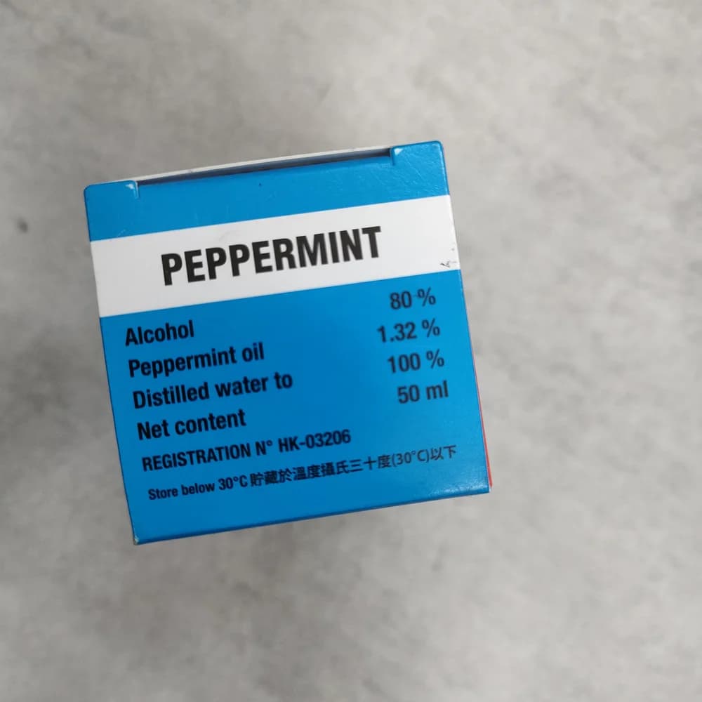 Peppermint Oil 50ml Aromatic peppermint oil, 50 ml bottle