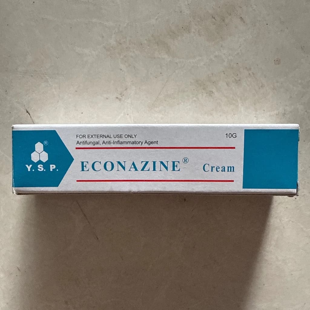 Econazine cream  1% / 0.1%
