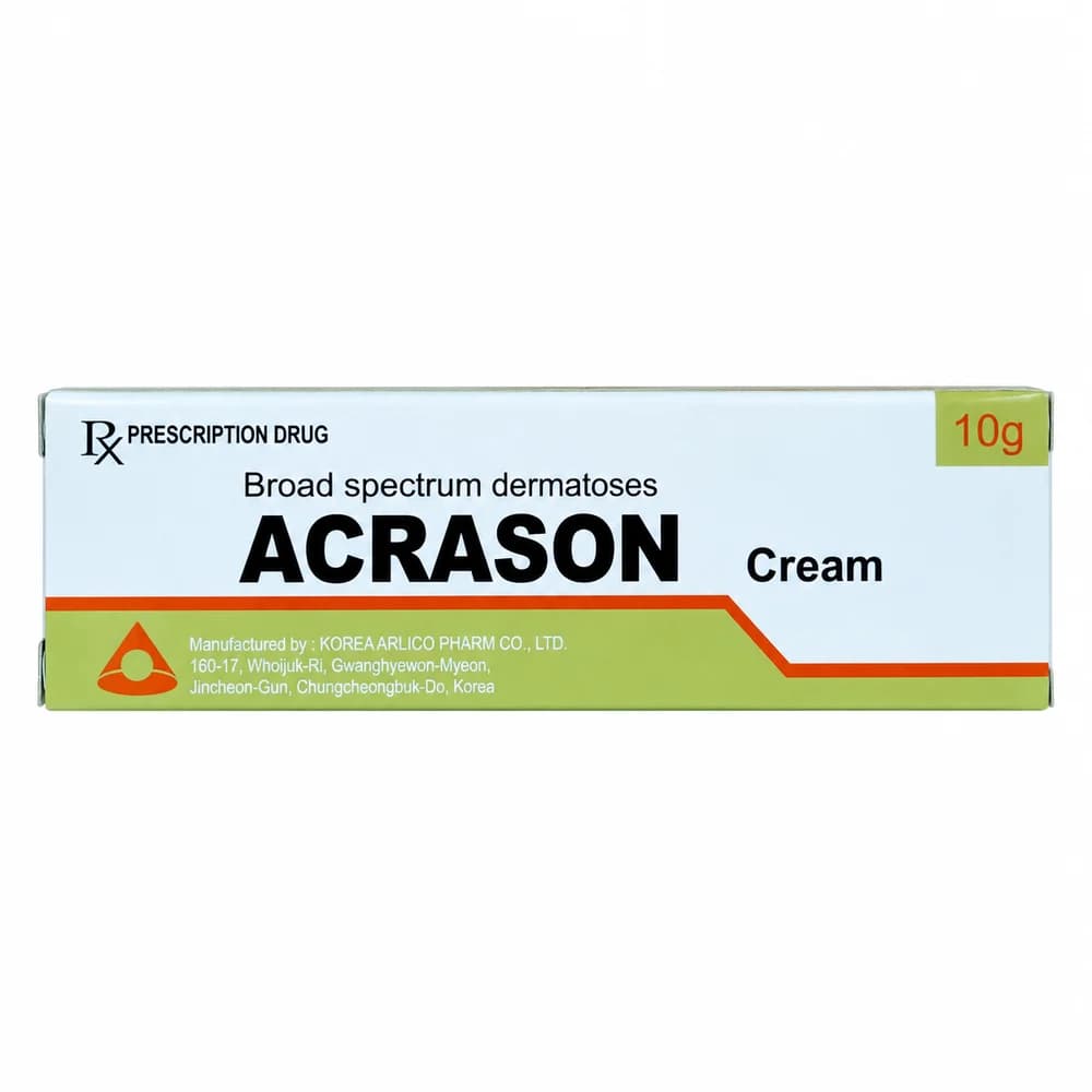 Acrason Cream 0.64% / 10% / 1%