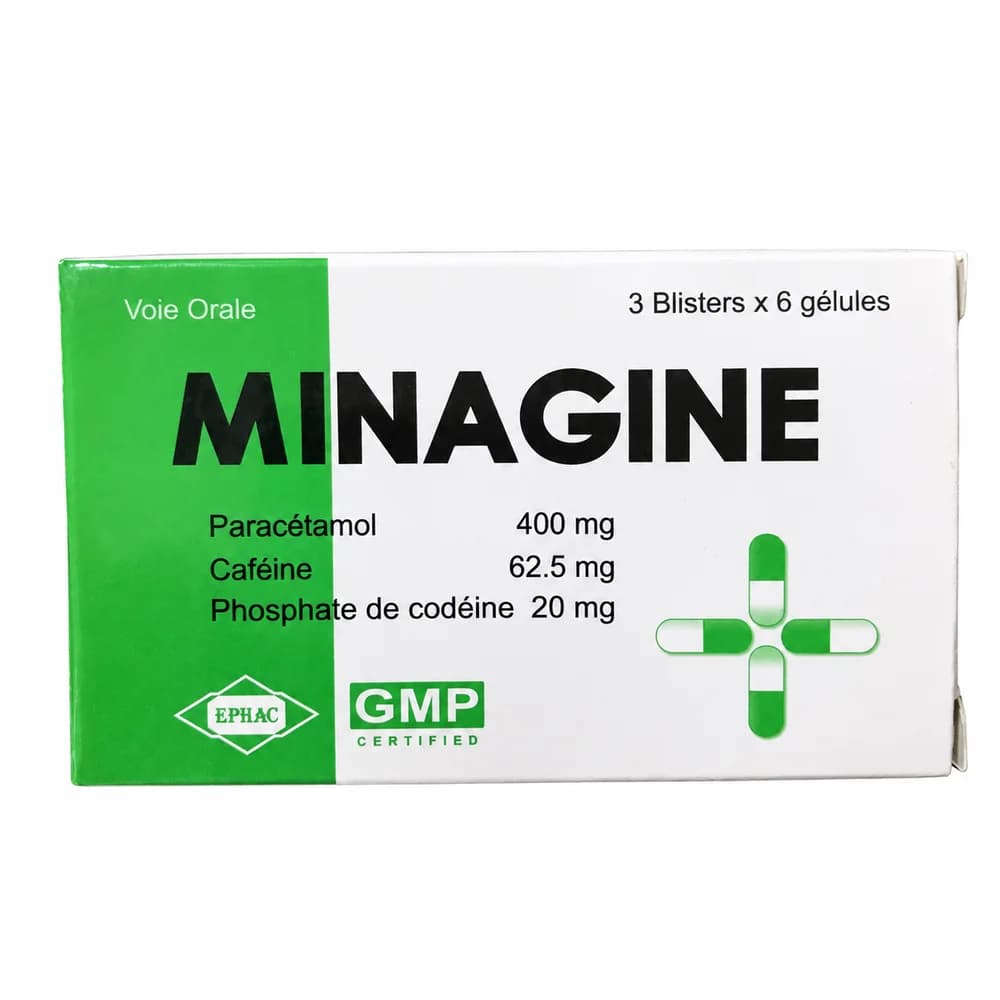 Minagine 400 mg / 62.5 mg / 20 mg