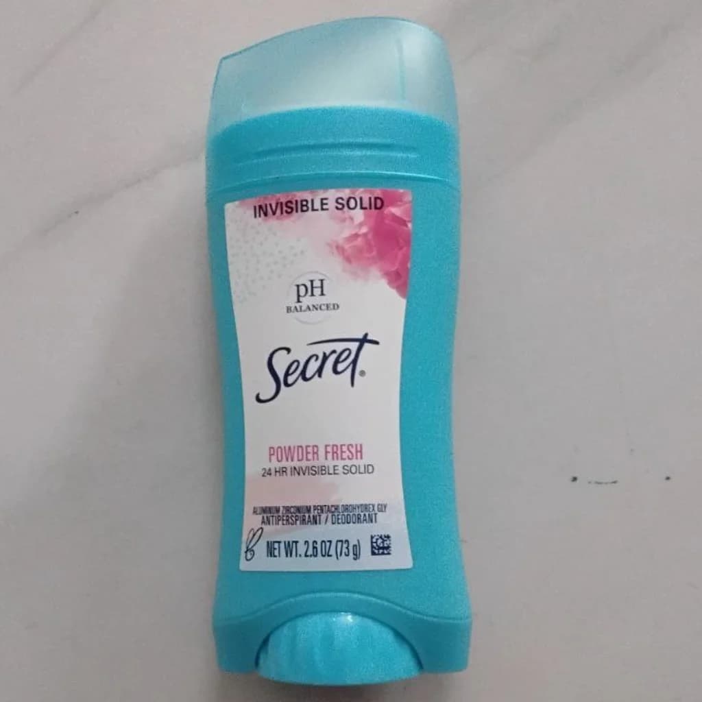 Secret Powder Fresh Antiperspirant/Deodorant (24 HR Invisible Solid) 73 g
