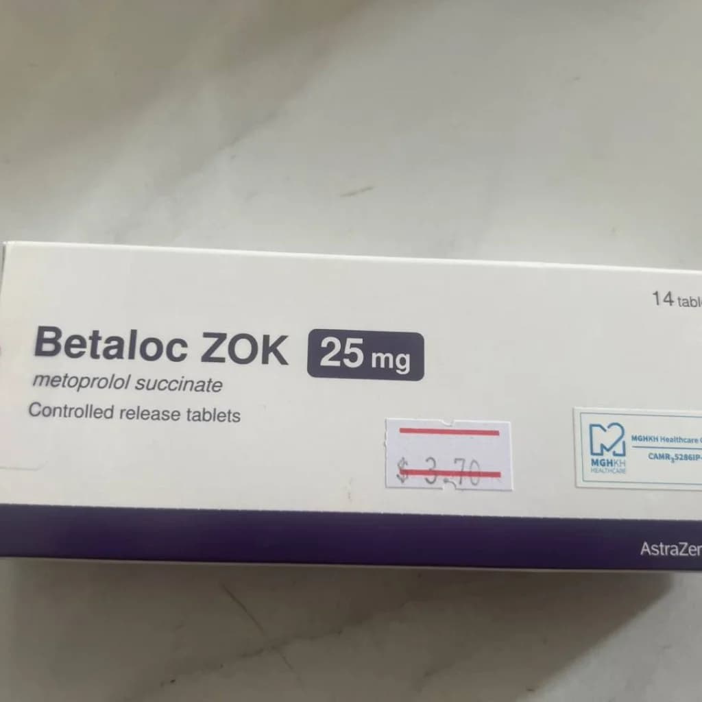 Betaloc ZOK 25 25 mg
