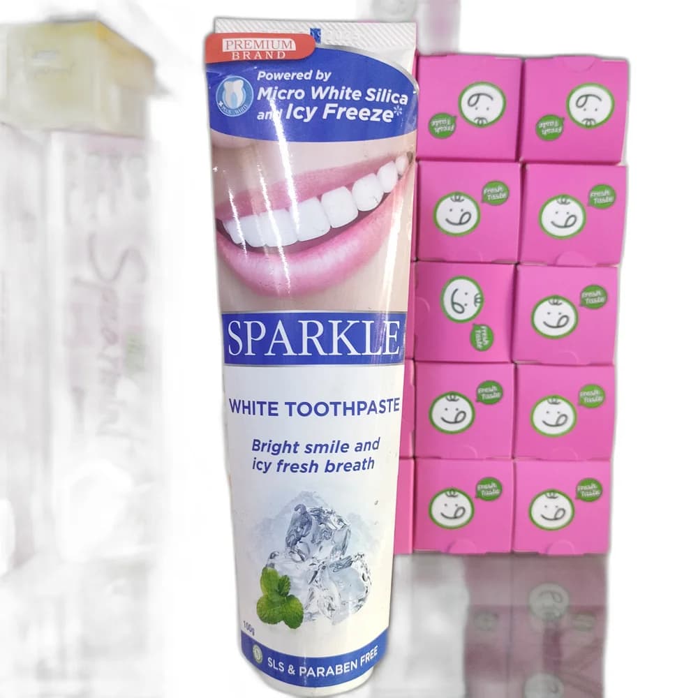 Sparkle Use twice daily