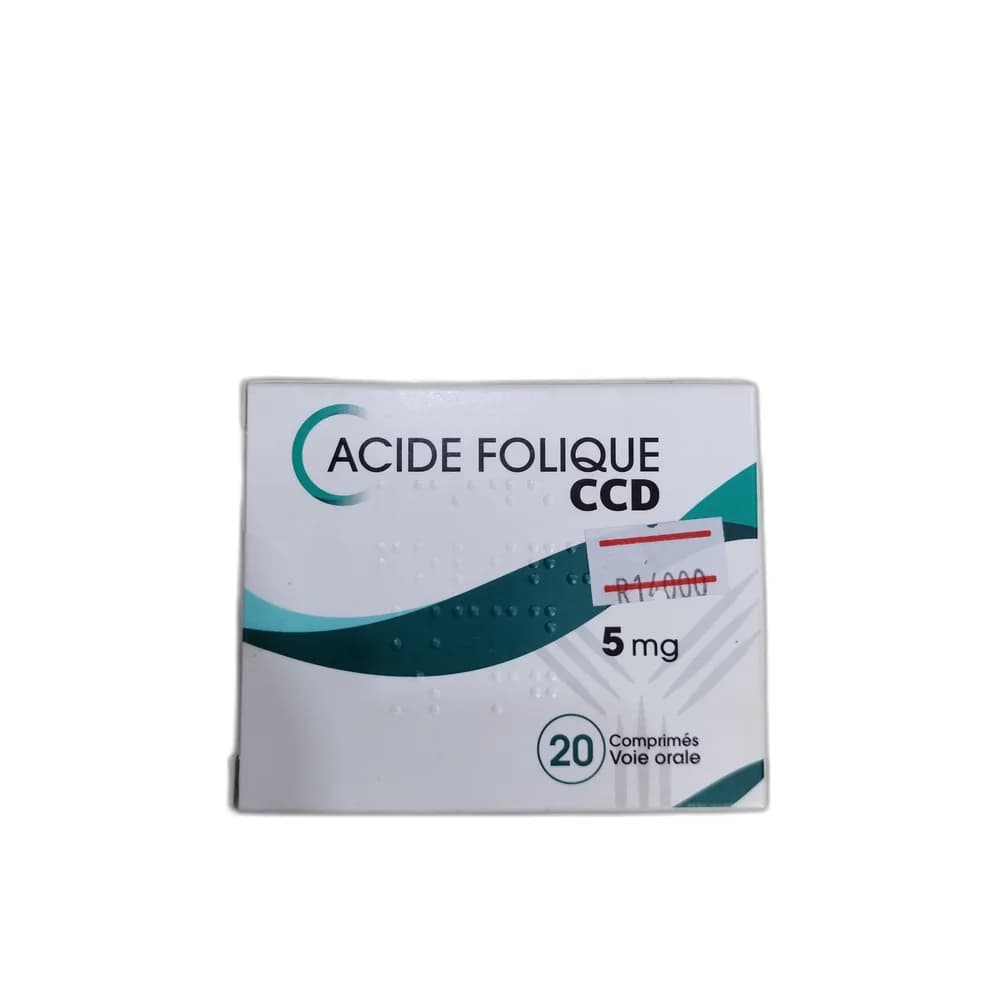 Acide Folique CCD 5 mg