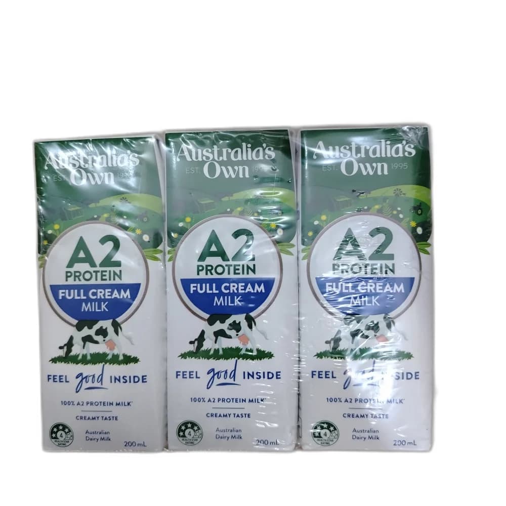 Australia's Own A2 Protein Full Cream Milk 200 mL