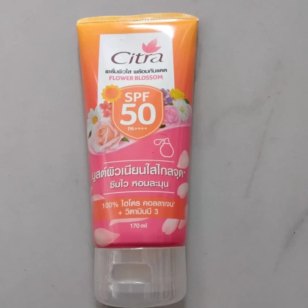Citra Flower Blossom Body Serum Lotion SPF 50 PA+ Not available