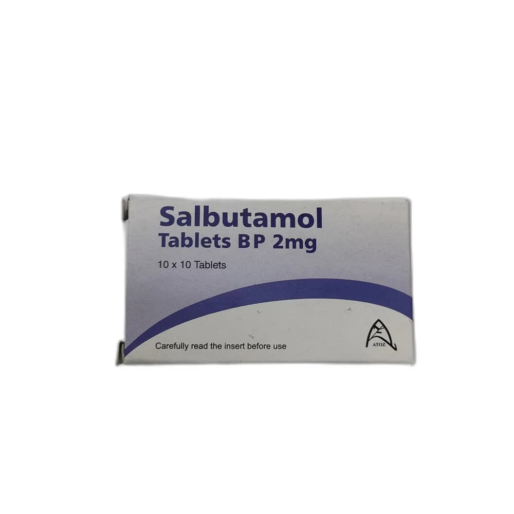 Salbutamol Tablets BP 2mg 2 mg