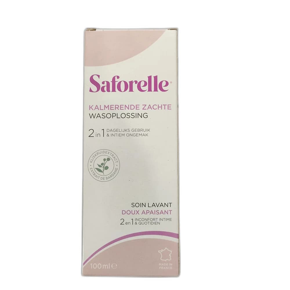 Saforelle Soin Lavant Doux Apaisant 100 ml