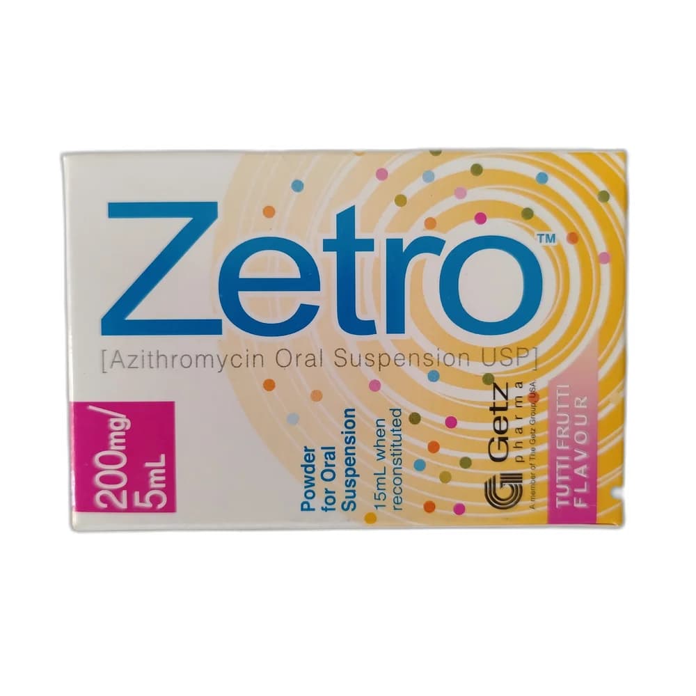 Zetro 200 mg / 5 mL