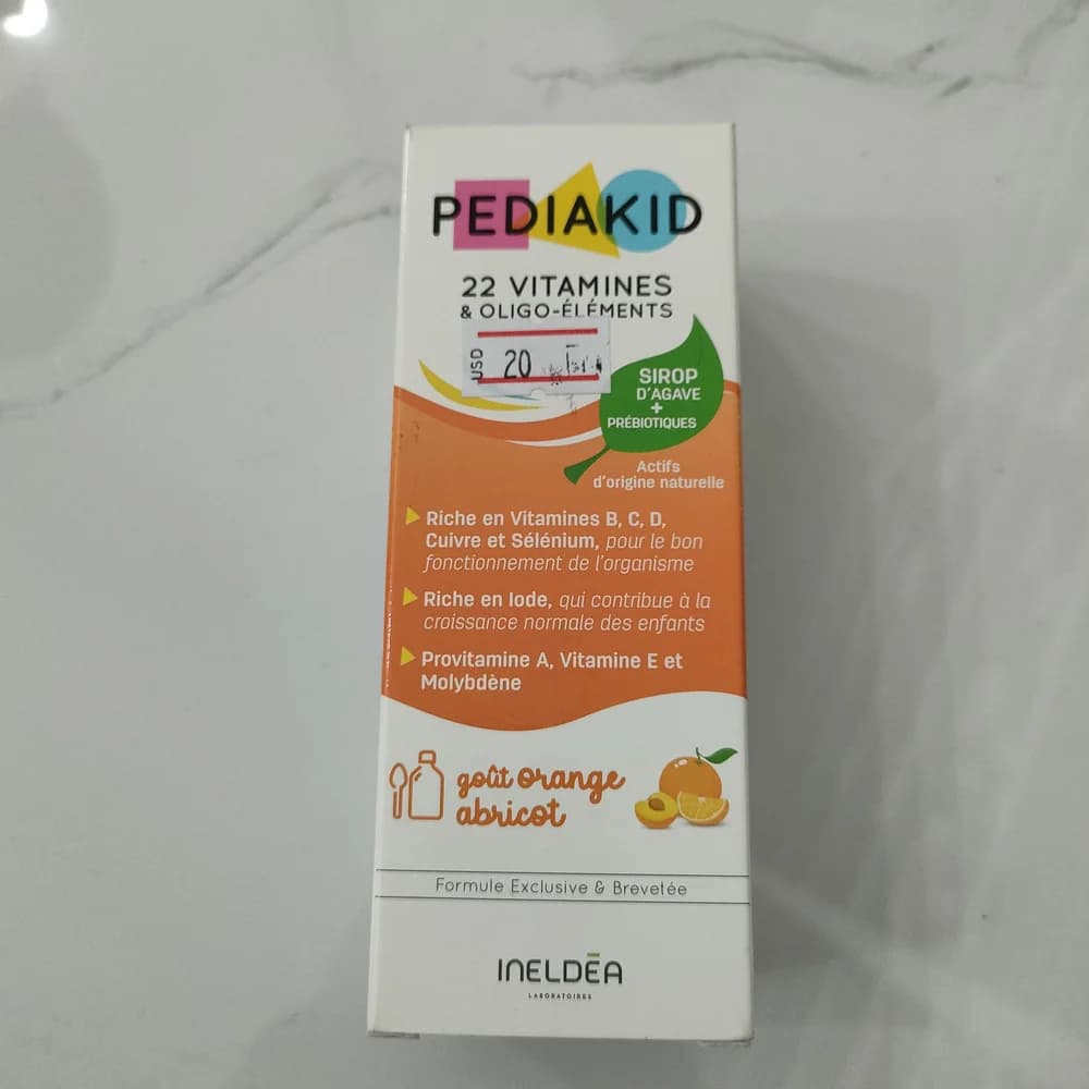 Pediakid 22 Vitamines 22 vitamins & oligo-elements syrup 125ml
