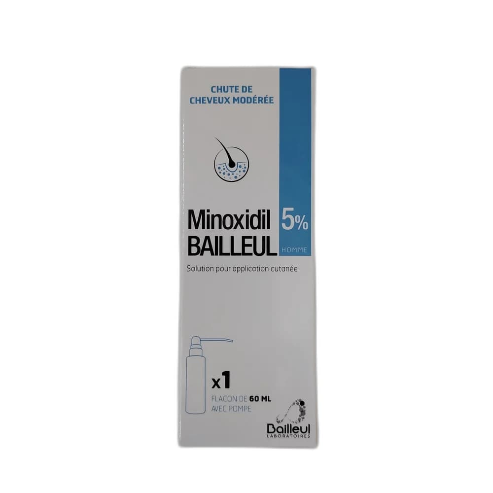 Minoxidil Bailleul 5% (5 g / 100 mL)