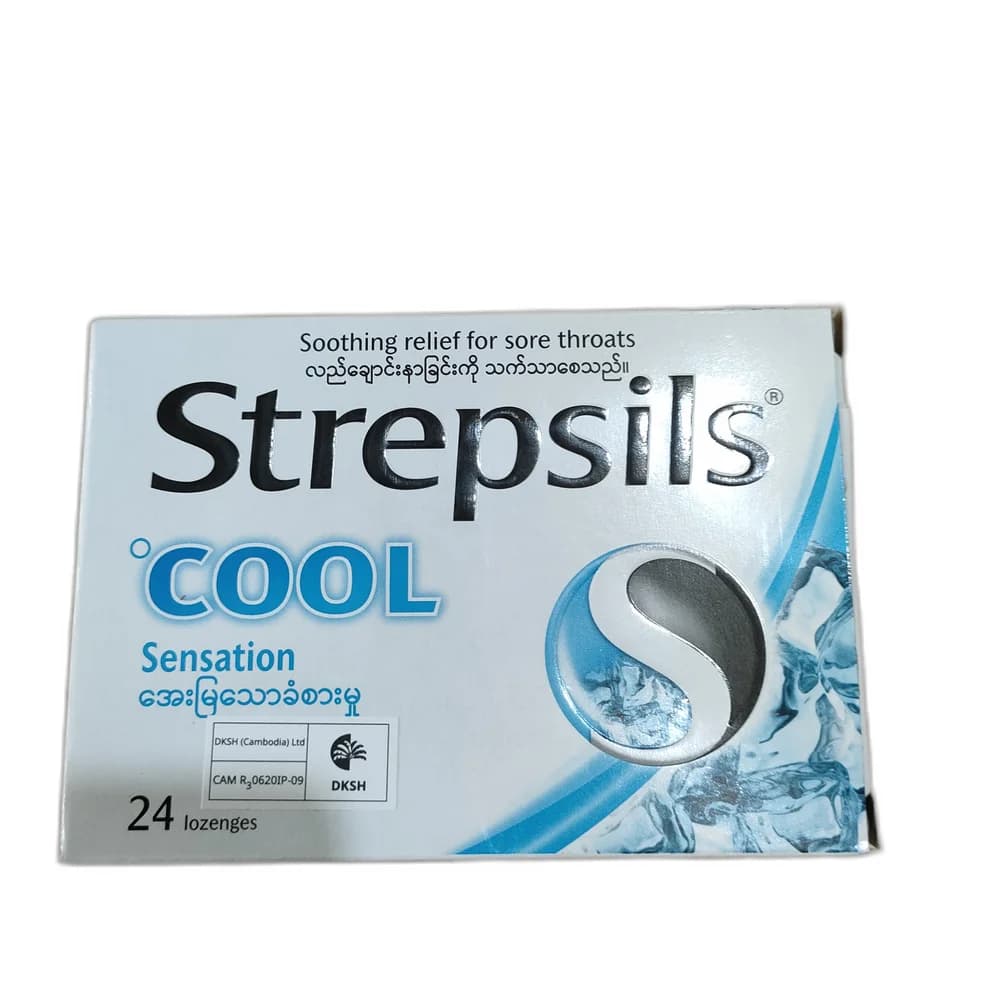 Strepsils Cool 1.2 mg / 0.6 mg / 7 mg