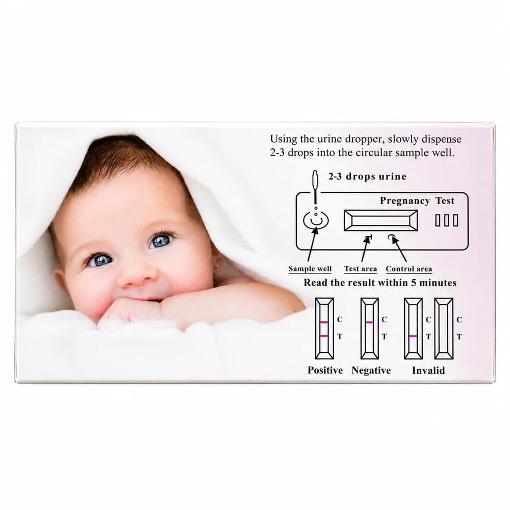Baby Test One-step urine hCG cassette