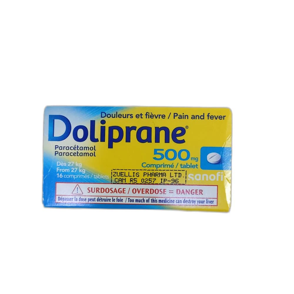 Doliprane Paracetamol 500 mg