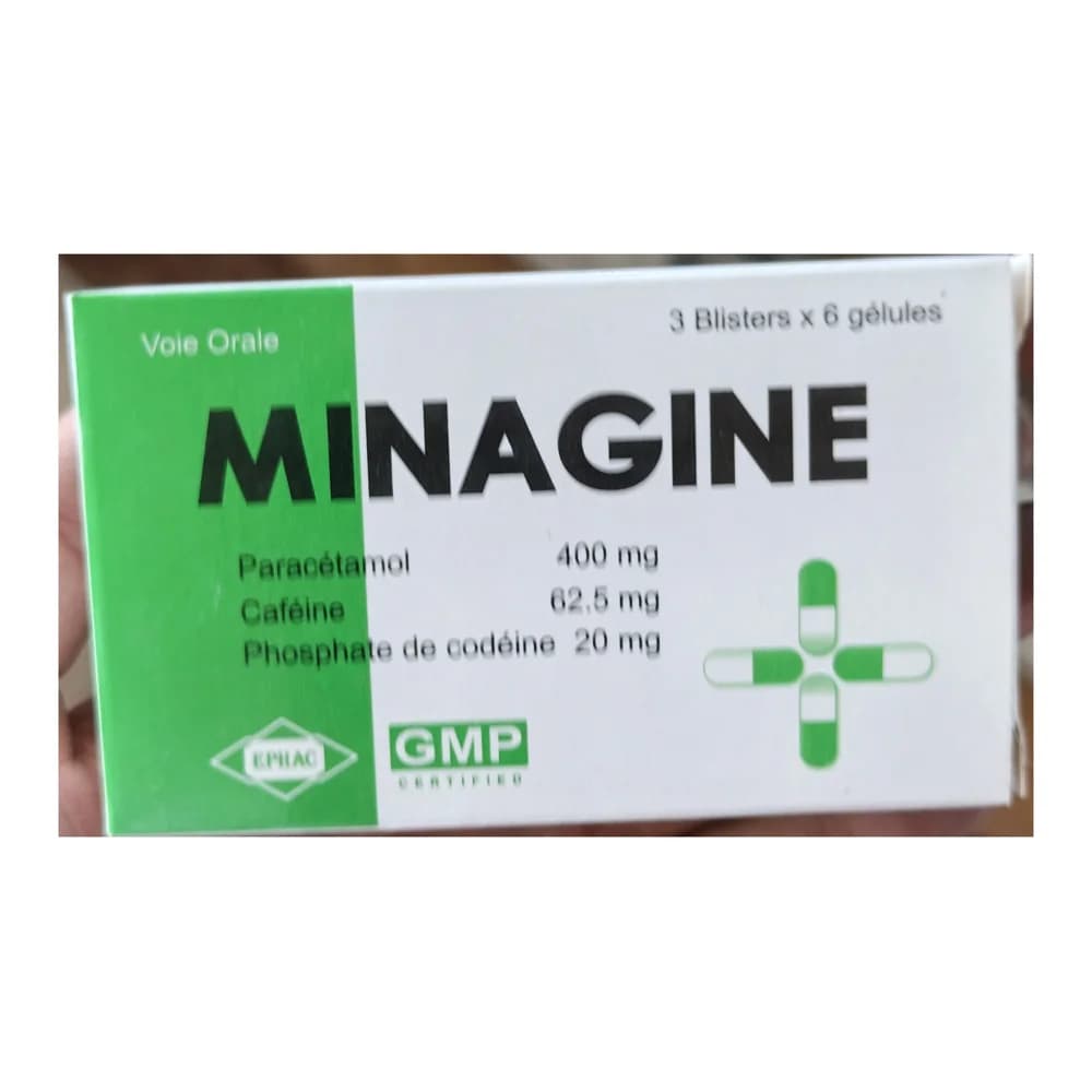 Minagine 400 mg / 62.5 mg / 20 mg