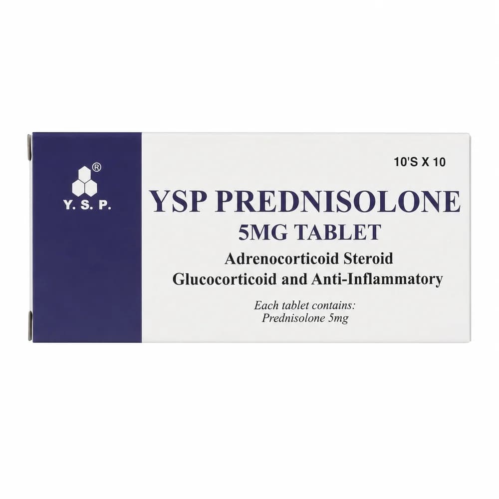 YSP Prednisolone 5 mg