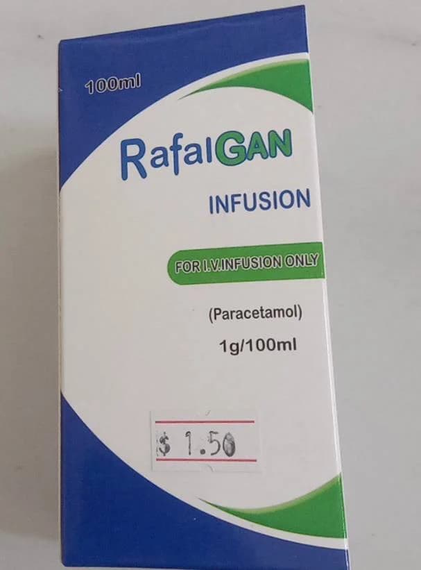 RafalGAN Infusion Paracetamol 1g/100ml