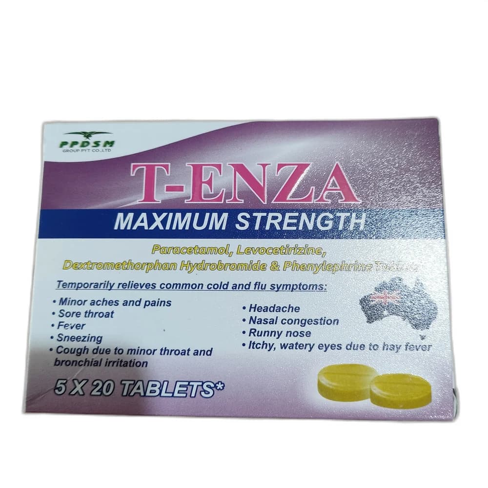 T-Enza 500 mg / 5 mg / 10 mg / 5 mg