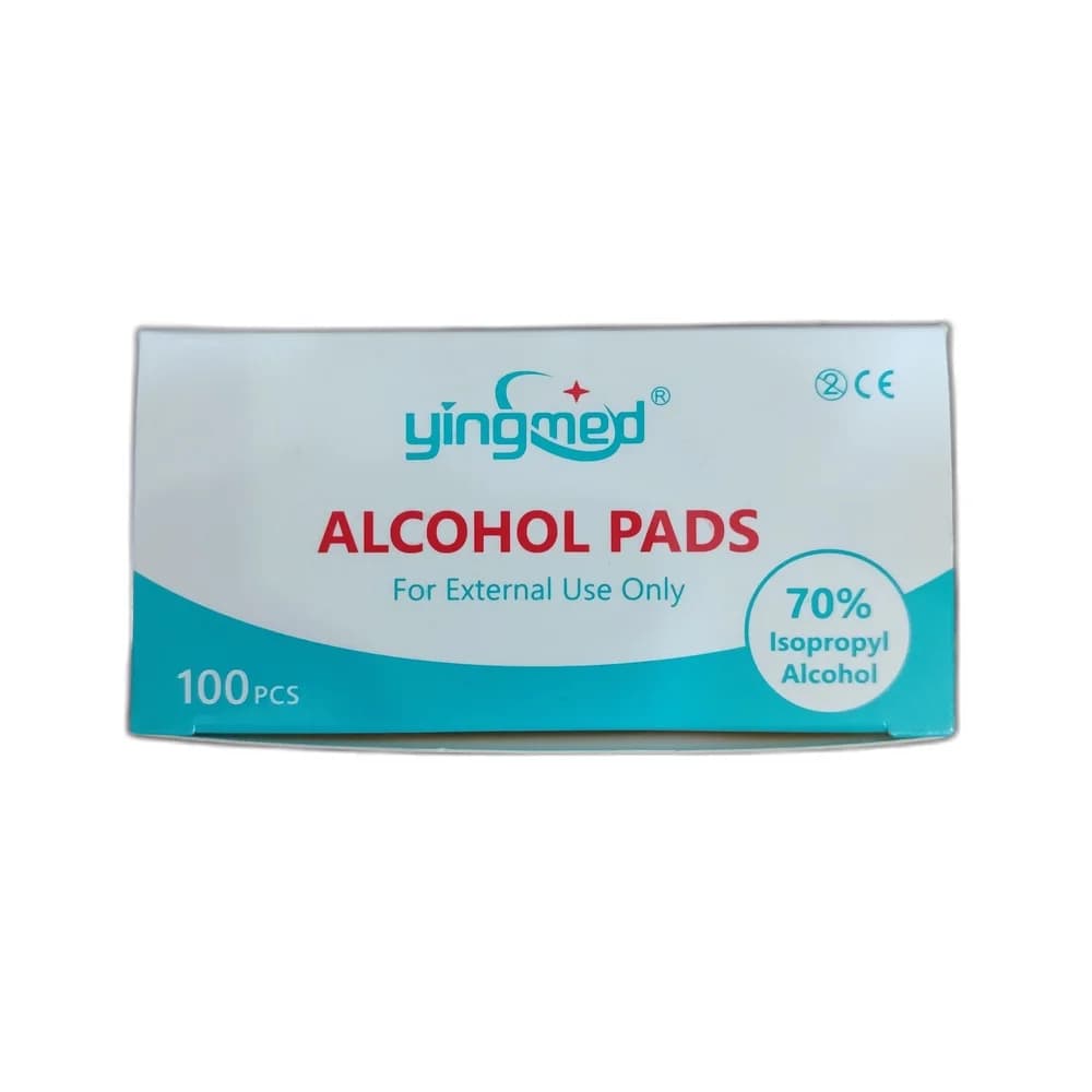 Yingmed Alcohol Pads 70% Isopropyl alcohol