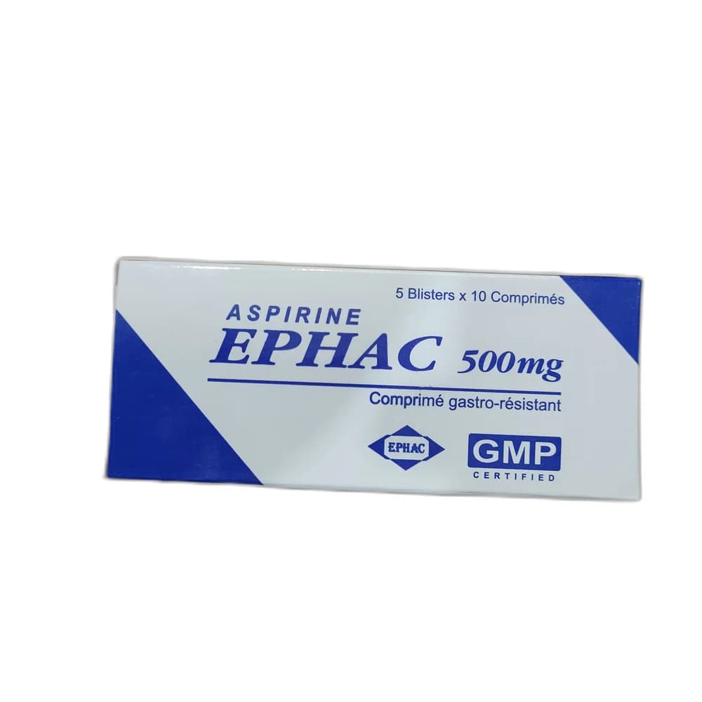 Aspirine Ephac 500 mg