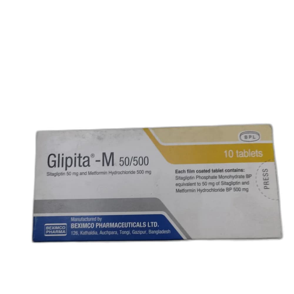 Glipita-M 50 mg / 500 mg